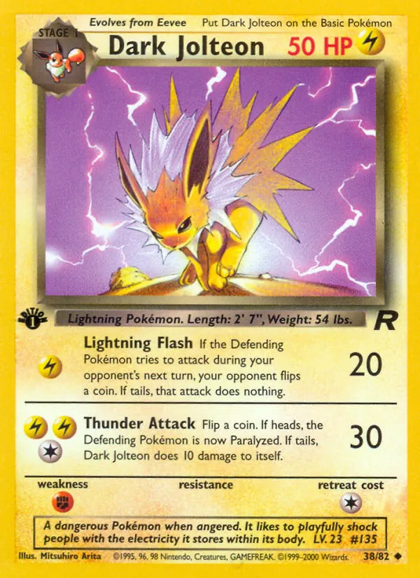 Dunkles Blitza (Team Rocket 038)