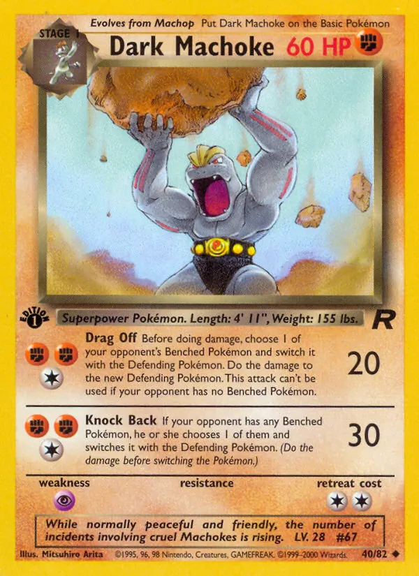 Dunkles Maschock (Team Rocket 040)