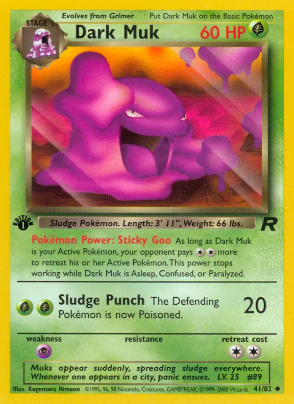 Dunkles Sleimok (Team Rocket 041)