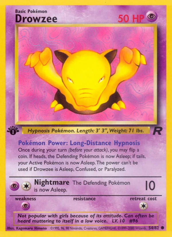 Traumato (Team Rocket 054)