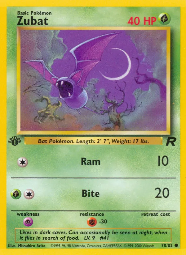 Zubat (Team Rocket 070)