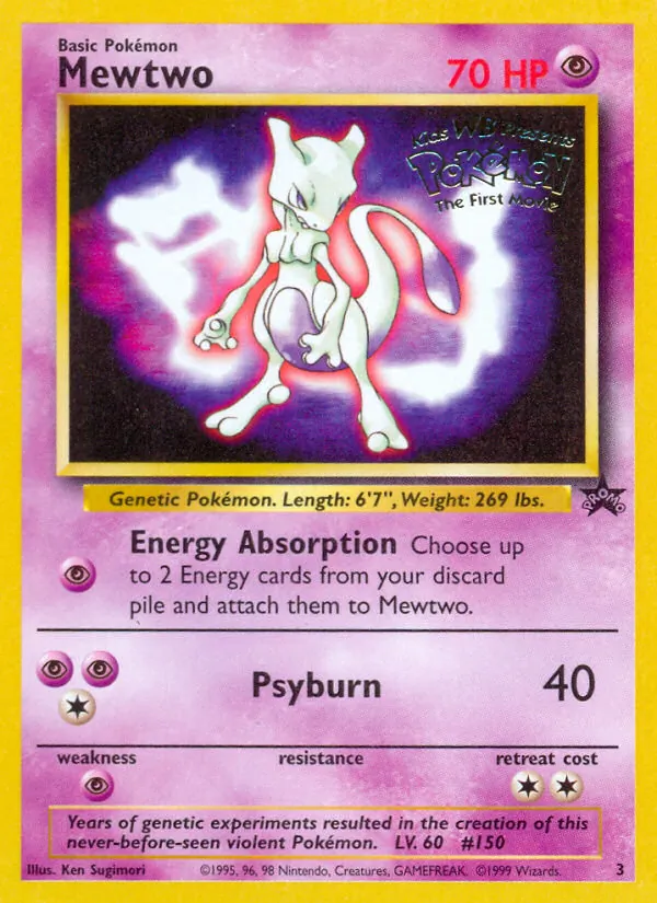 Mewtu (Wizards Black Star Promos 003)