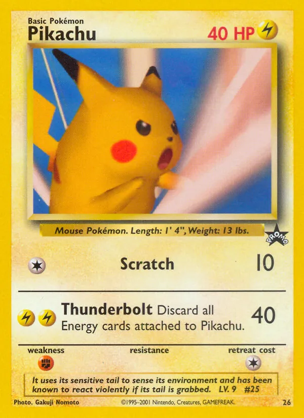 Pikachu (Wizards Black Star Promos 026)