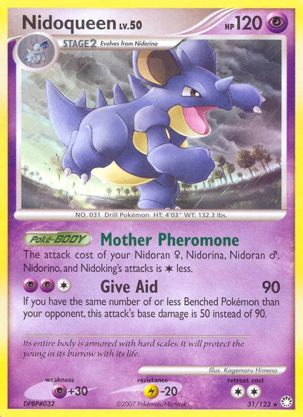 Nidoqueen (Geheimnisvolle Schätze 031)