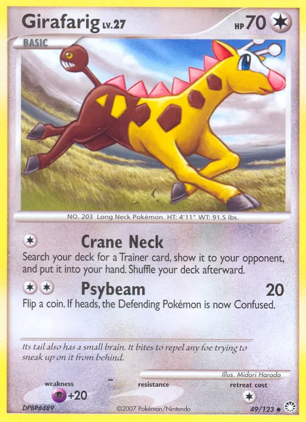 Girafarig (Geheimnisvolle Schätze 049)