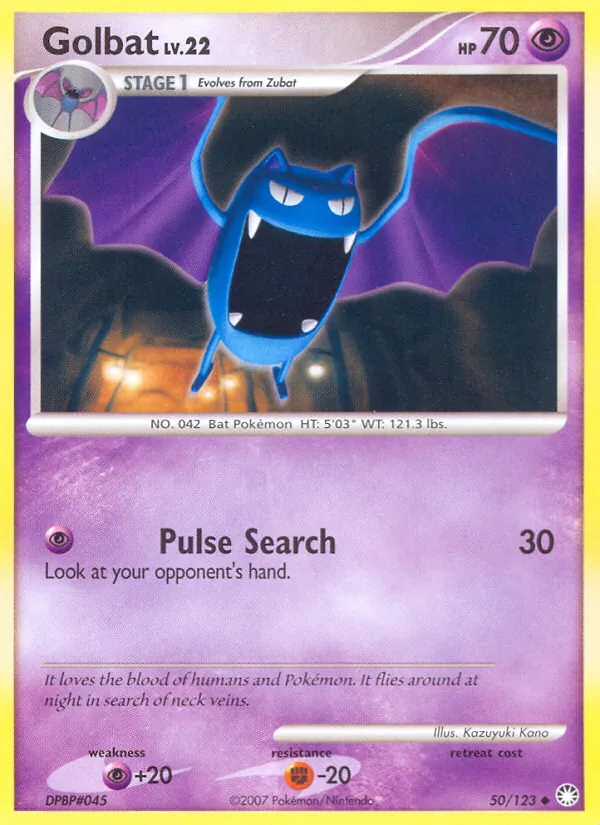 Golbat (Geheimnisvolle Schätze 050)