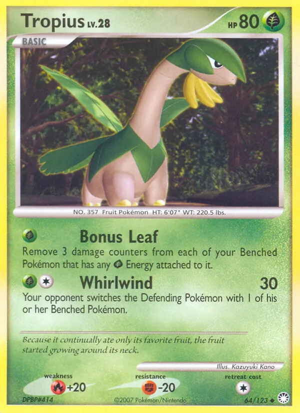 Tropius (Geheimnisvolle Schätze 064)