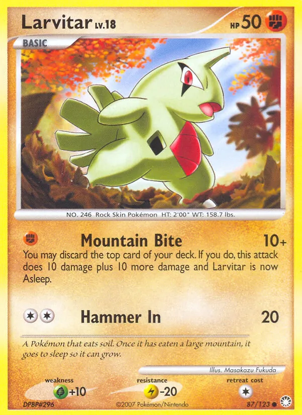 Larvitar (Geheimnisvolle Schätze 087)