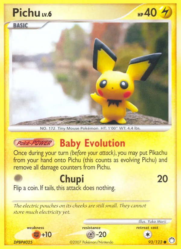 Pichu (Geheimnisvolle Schätze 093)