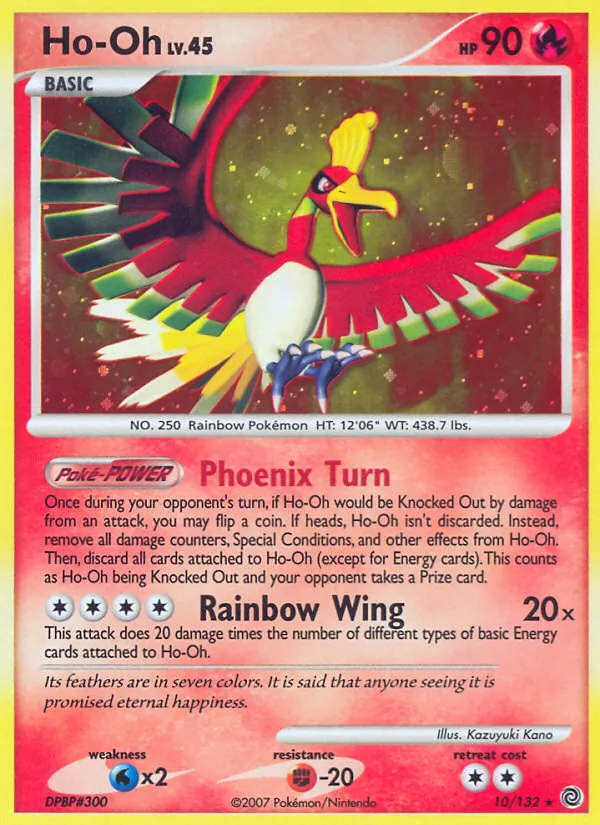 Ho-Oh (Rätselhafte Wunder 010)