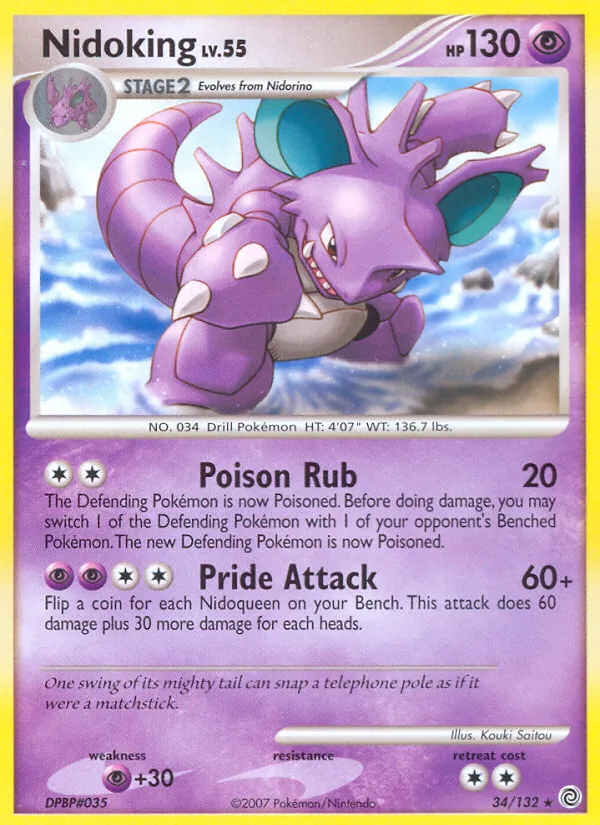 Nidoking (Rätselhafte Wunder 034)