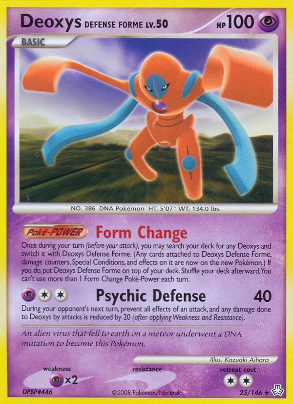 Deoxys Verteidigungsform (Erwachte Legenden 025)