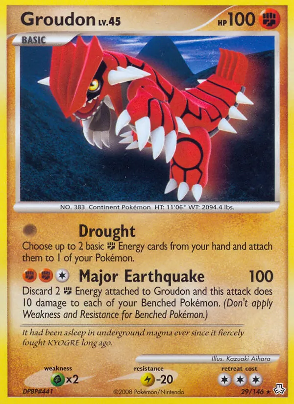 Groudon (Erwachte Legenden 029)
