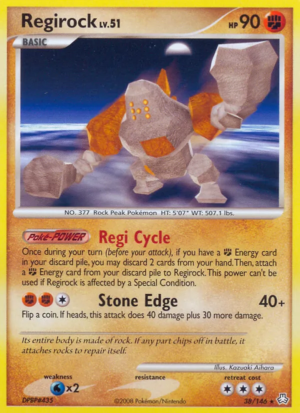 Regirock (Erwachte Legenden 038)