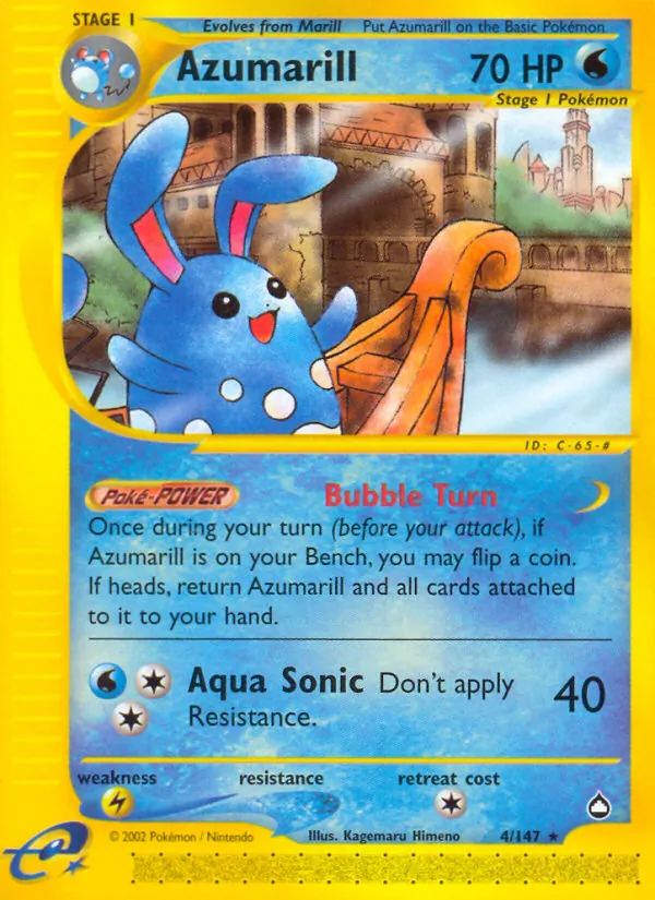 Azumarill (Aquapolis 004)