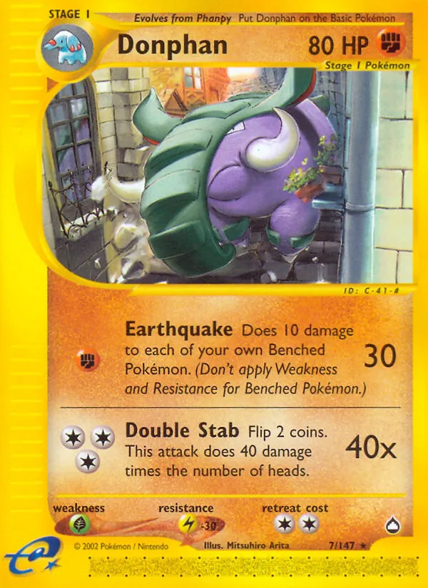 Donphan (Aquapolis 007)