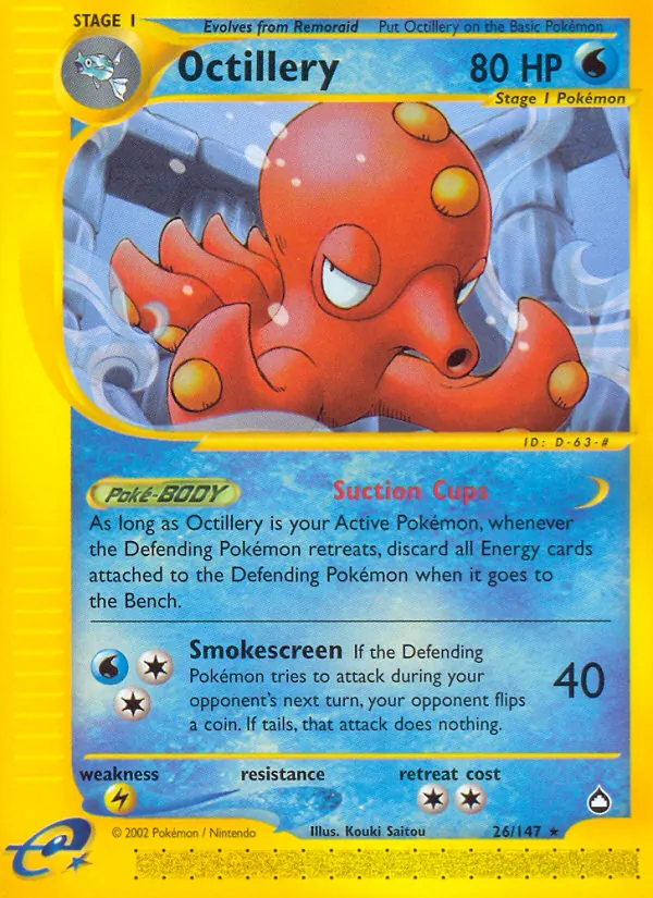 Octillery (Aquapolis 026)