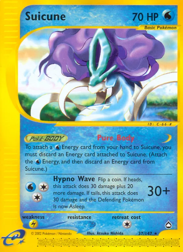 Suicune (Aquapolis 037)