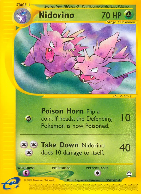 Nidorino (Aquapolis 055)