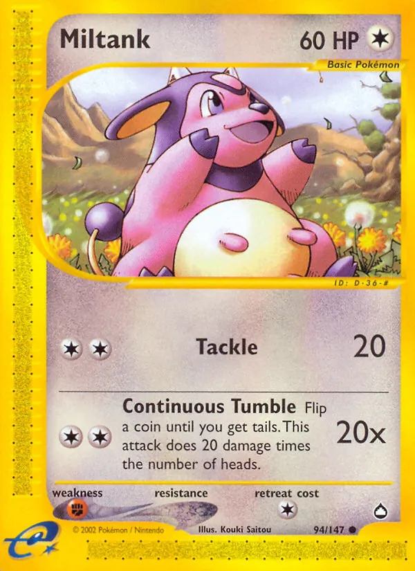 Miltank (Aquapolis 094)