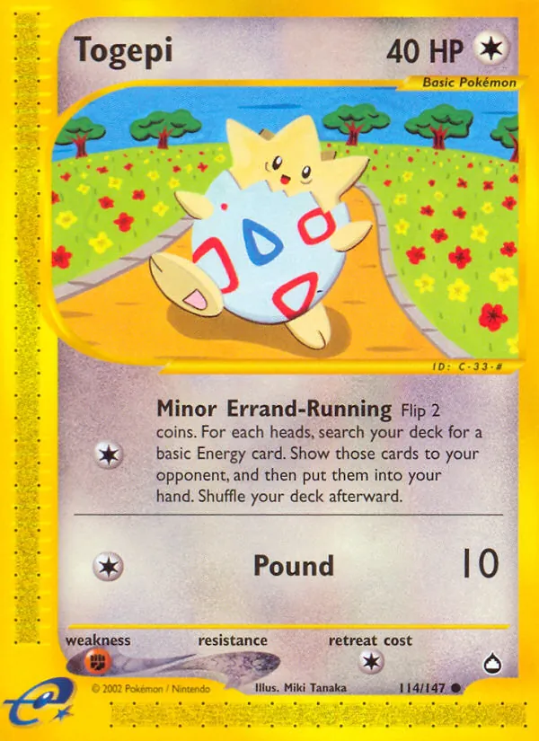 Togepi (Aquapolis 114)