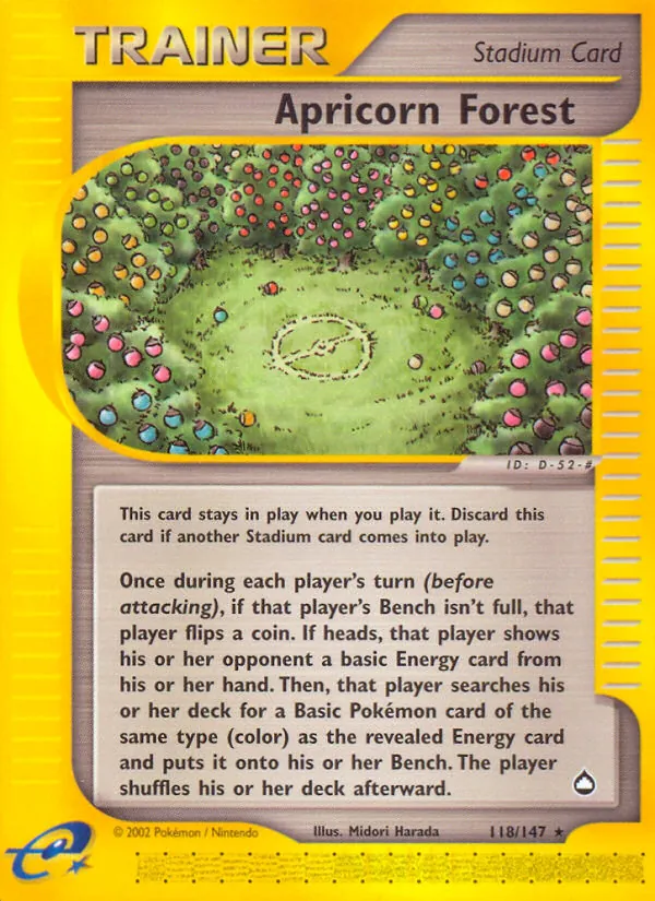 Apricorn Forest* (Aquapolis 118)