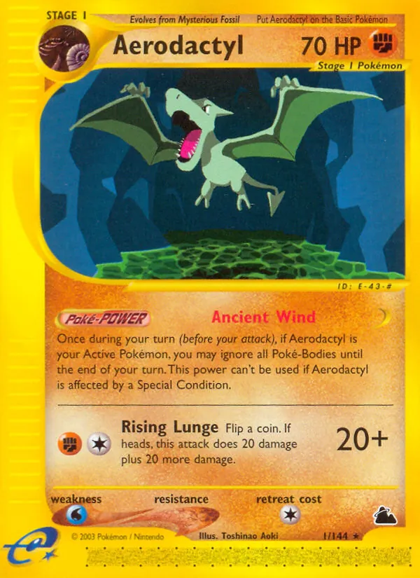Aerodactyl (Skyridge 001)