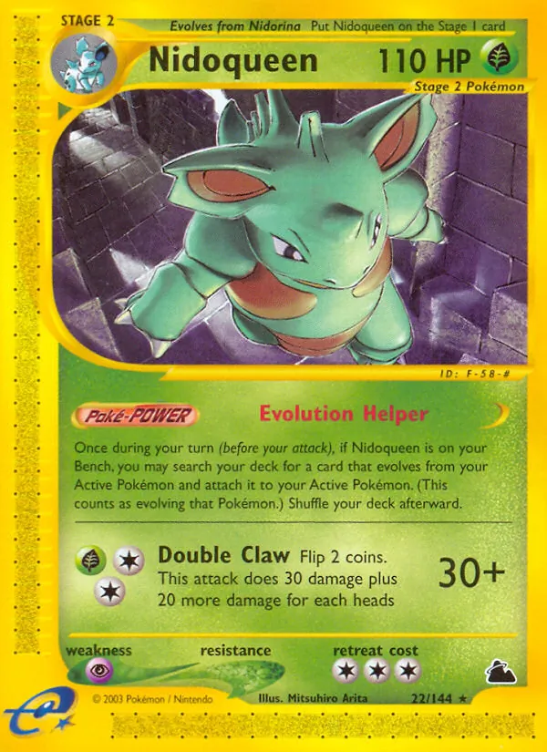 Nidoqueen (Skyridge 022)