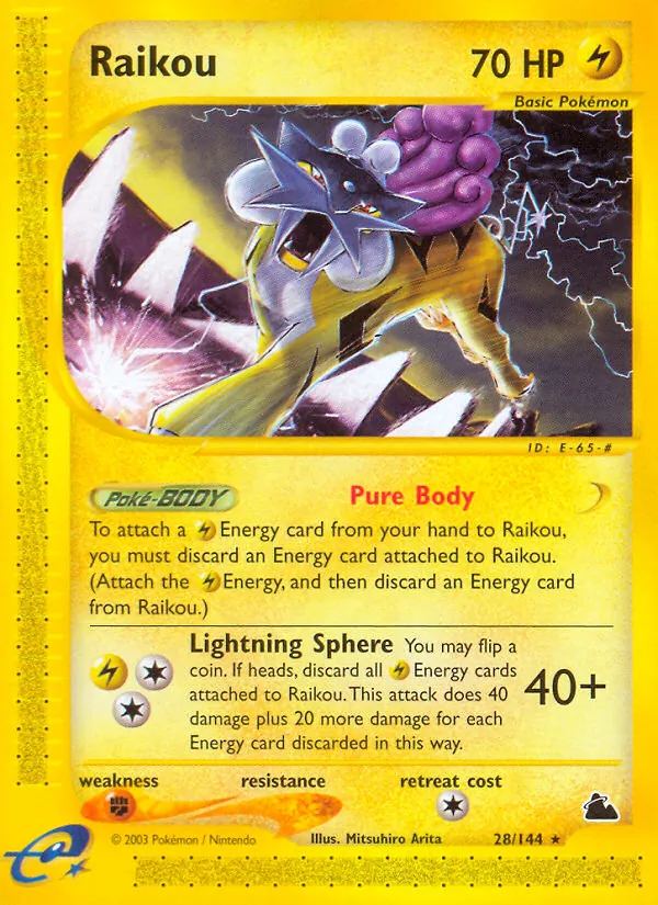 Raikou (Skyridge 028)