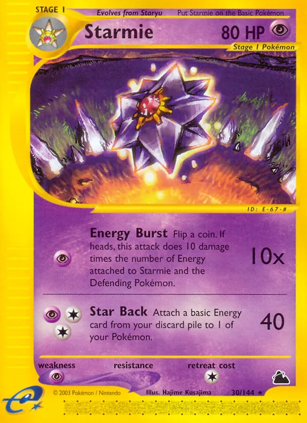 Starmie (Skyridge 030)