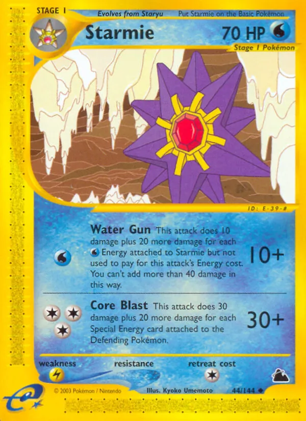 Starmie (Skyridge 044)