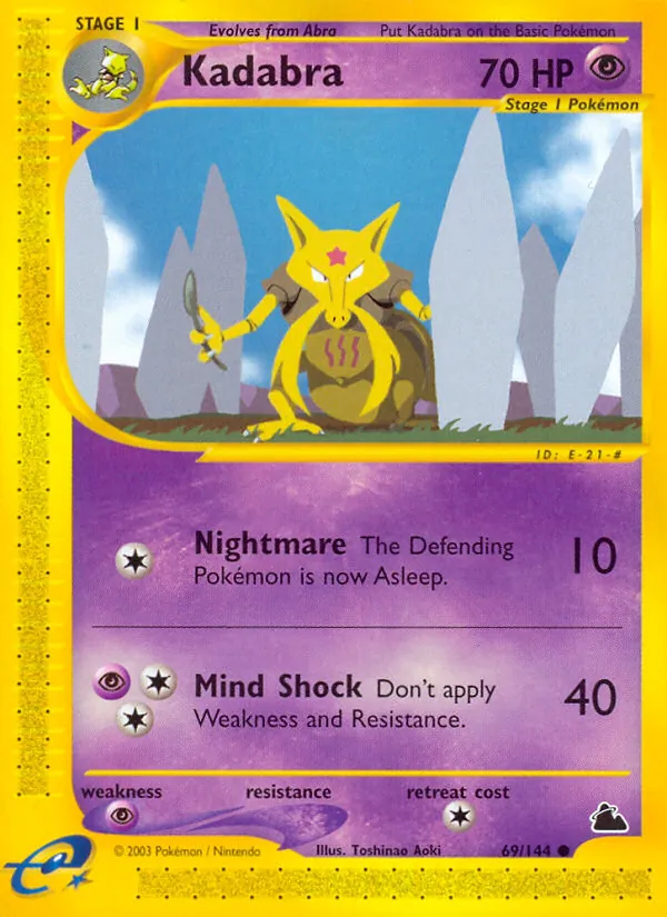 Kadabra (Skyridge 069)