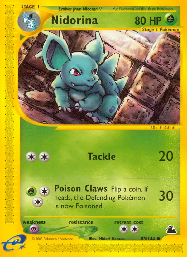 Nidorina (Skyridge 083)