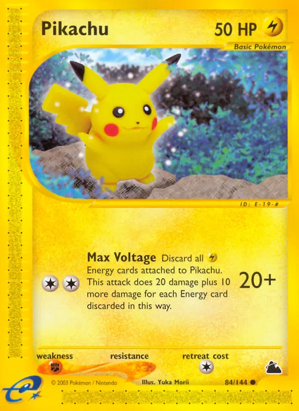 Pikachu (Skyridge 084)