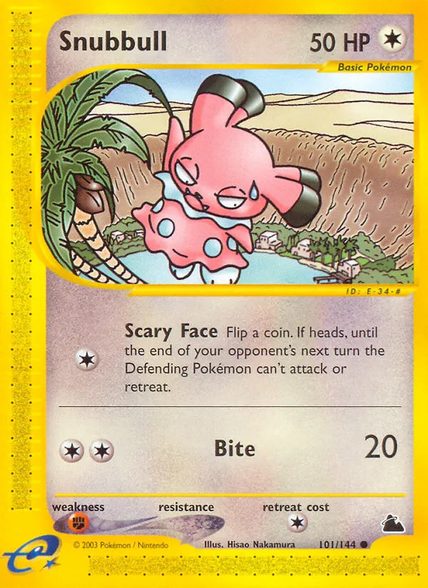 Snubbull (Skyridge 101)