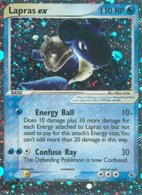 Lapras-ex (EX Rubin & Saphir 099)