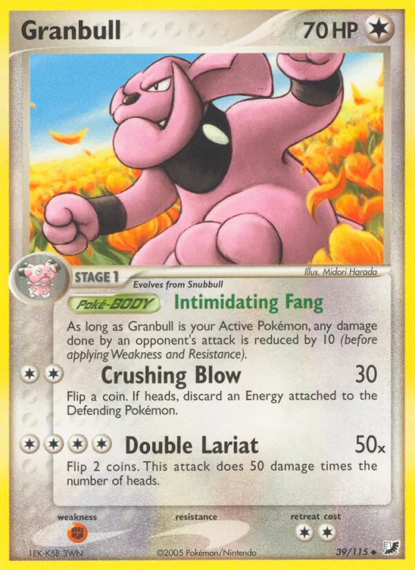Granbull (EX Verborgene Mächte 039)