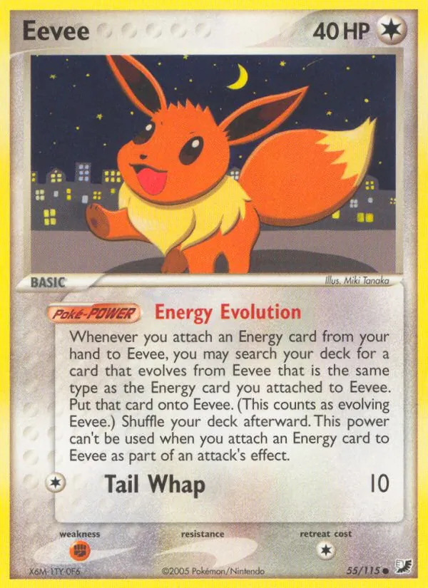 Evoli (EX Verborgene Mächte 055)