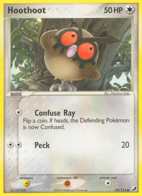 Hoothoot (EX Verborgene Mächte 059)