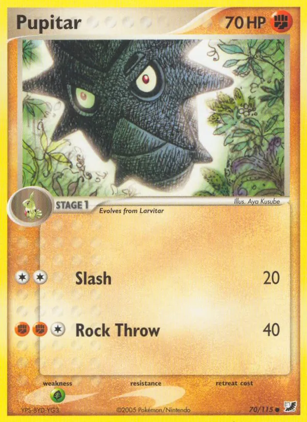 Pupitar (EX Verborgene Mächte 070)