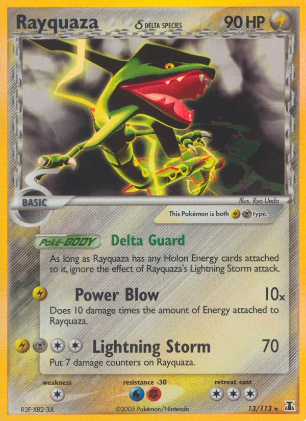 Rayquaza δ (EX Delta Species 013)