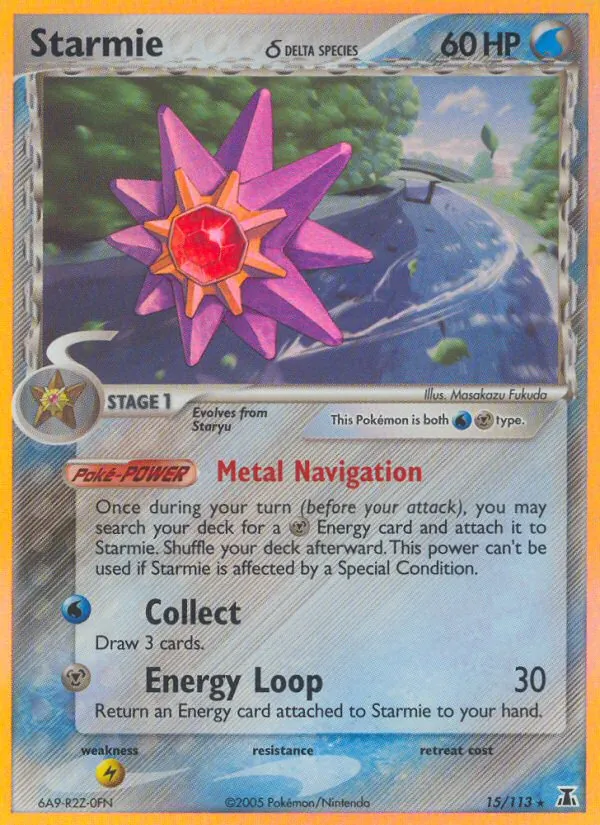 Starmie δ (EX Delta Species 015)