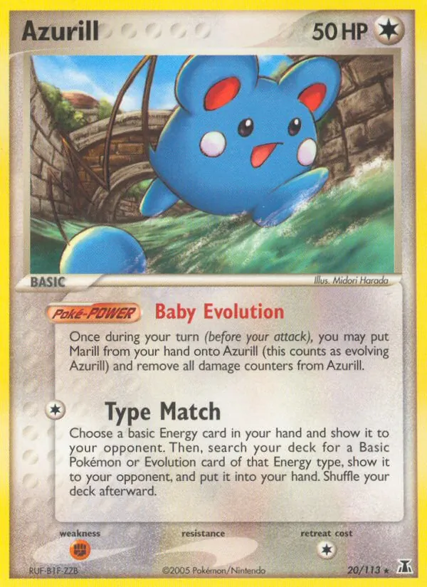 Azurill (EX Delta Species 020)