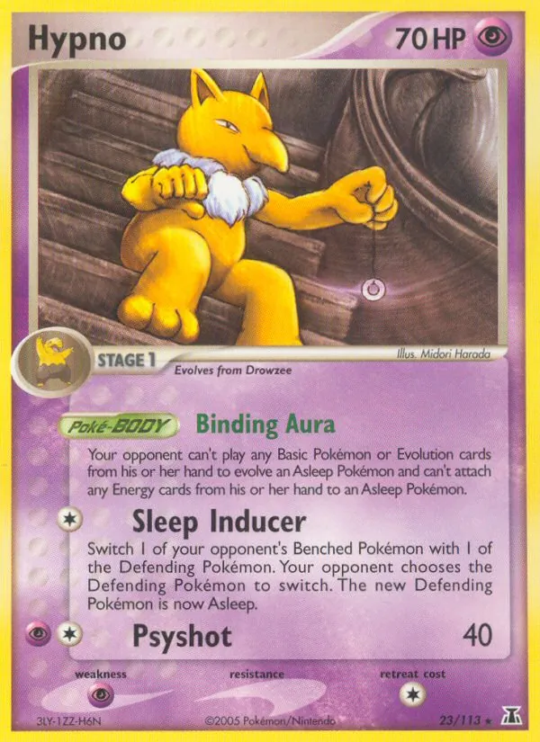 Hypno (EX Delta Species 023)