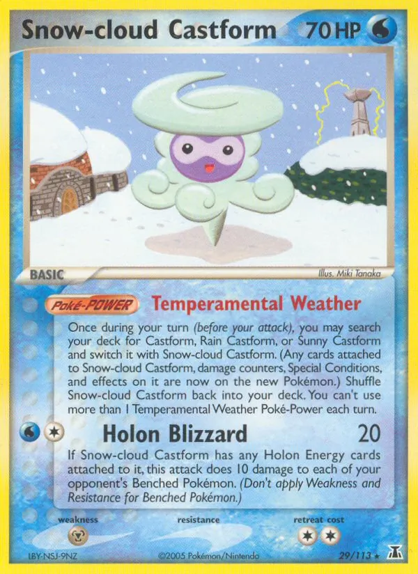 Schneesturm Formeo (EX Delta Species 029)