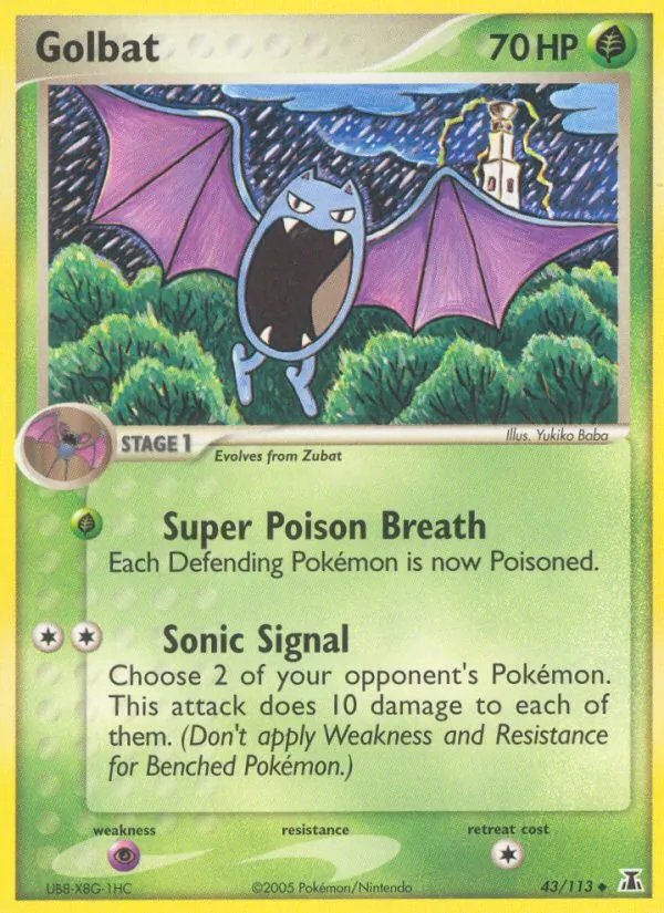 Golbat (EX Delta Species 043)