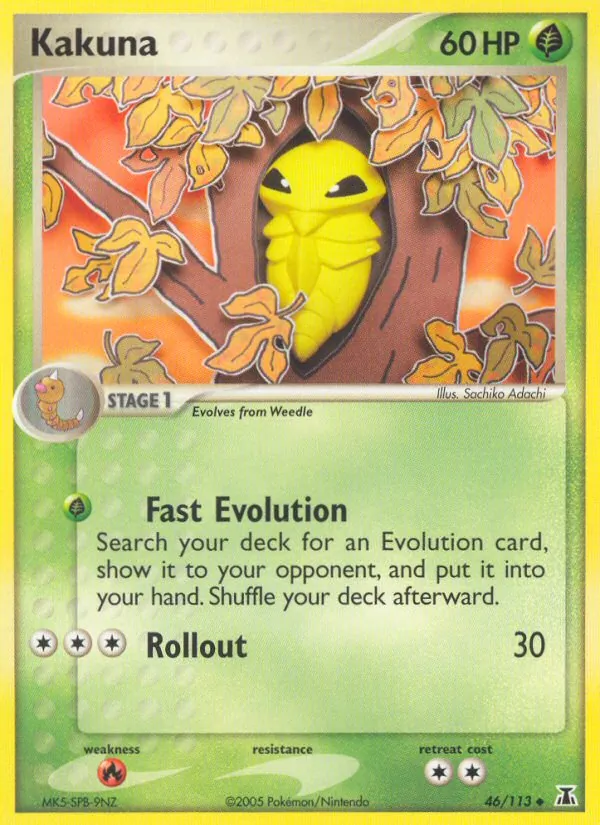 Kokuna (EX Delta Species 046)