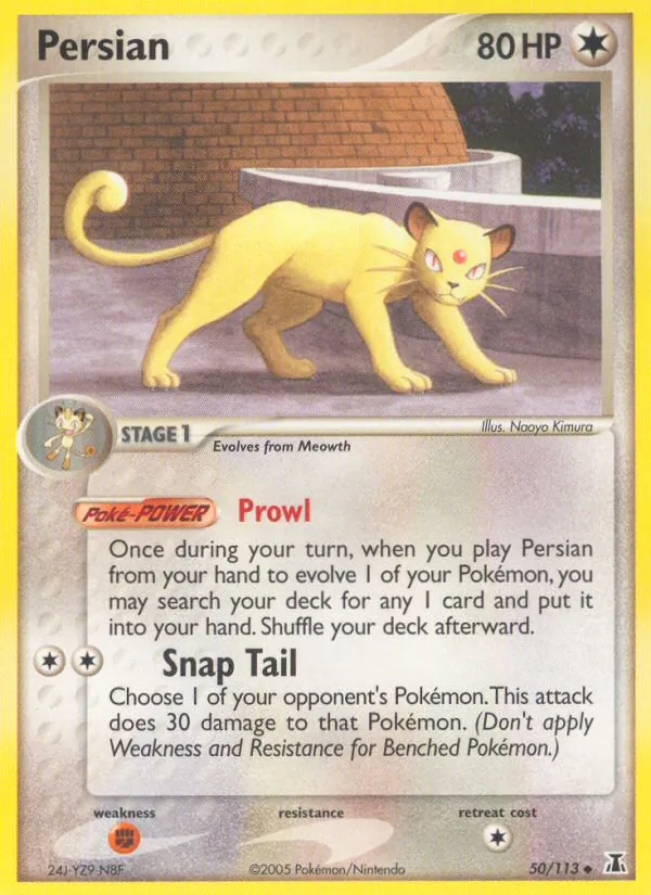 Snobilikat (EX Delta Species 050)