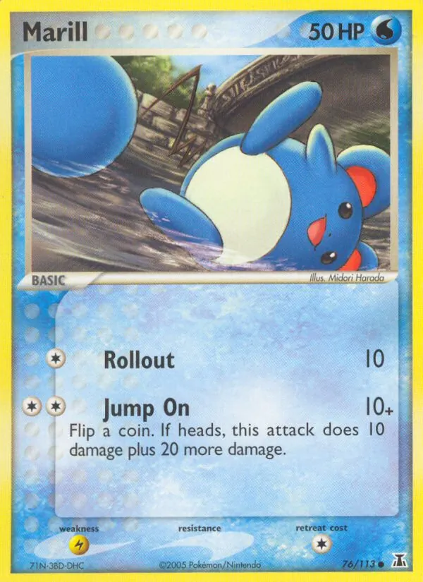 Marill (EX Delta Species 076)