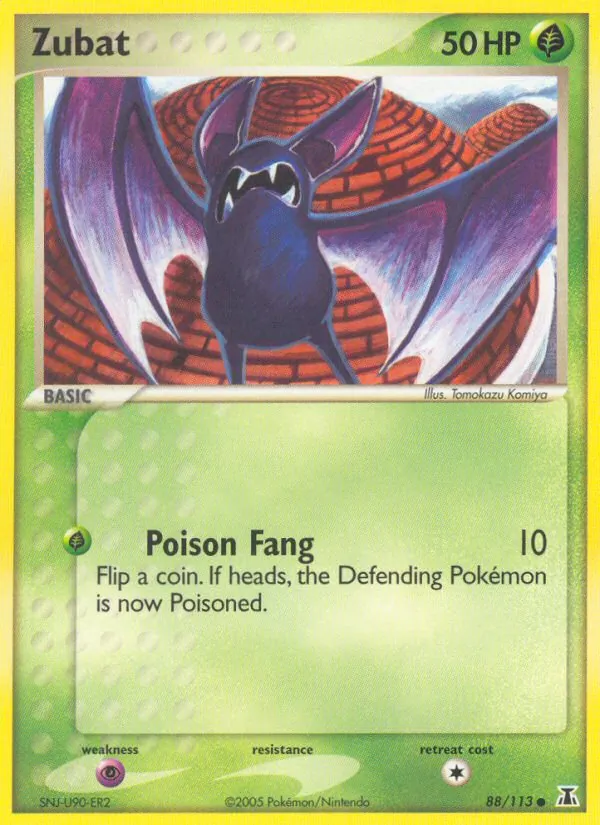 Zubat (EX Delta Species 088)